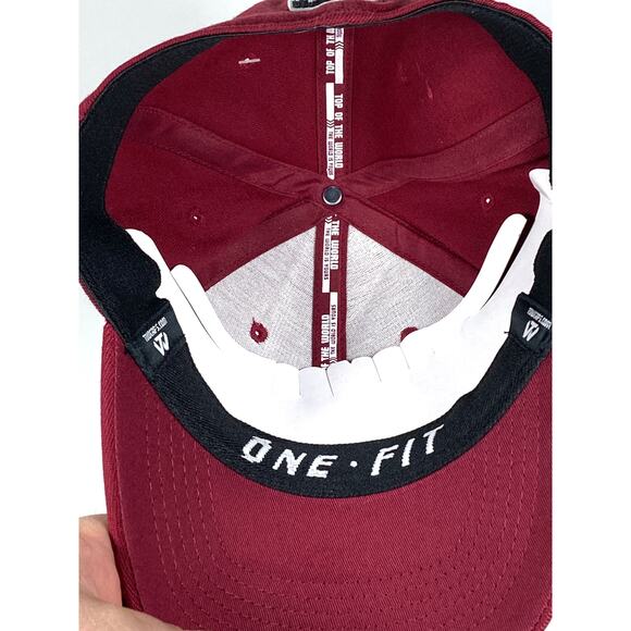 South Carolina Gamecocks Hat Cap Top of the World One Fit Scarlett Stretch New - Picture 7 of 10